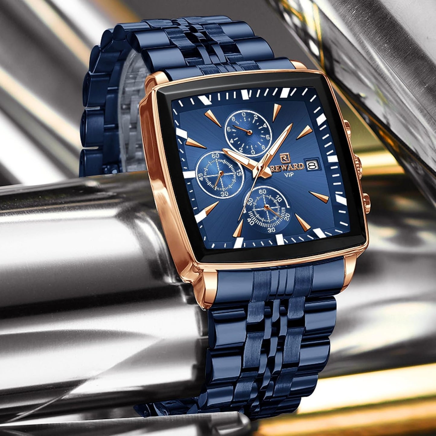 REWARD Men's Business Watch Waterproof Men's Watch